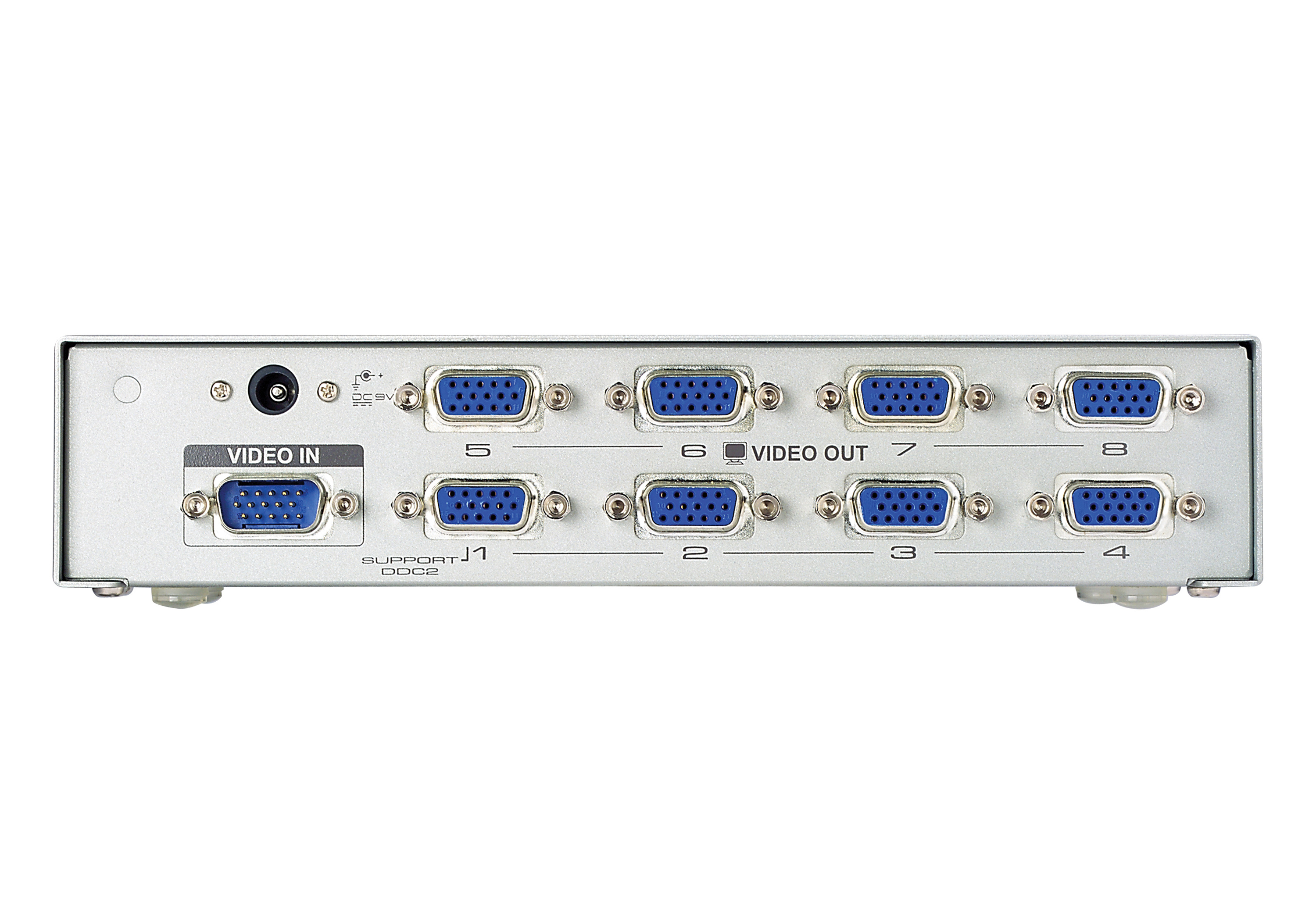ATEN VS98A - Video-Verteiler - 8 x VGA - Desktop, Ansicht 3