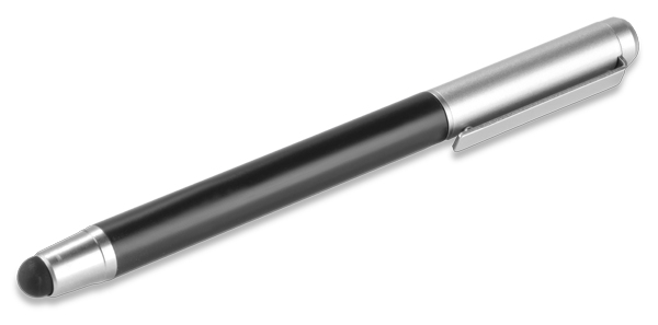4smarts 2play Stylus Pen 2in1 - Stift/Kugelschreiber für Handy, Tablet, Ansicht 2