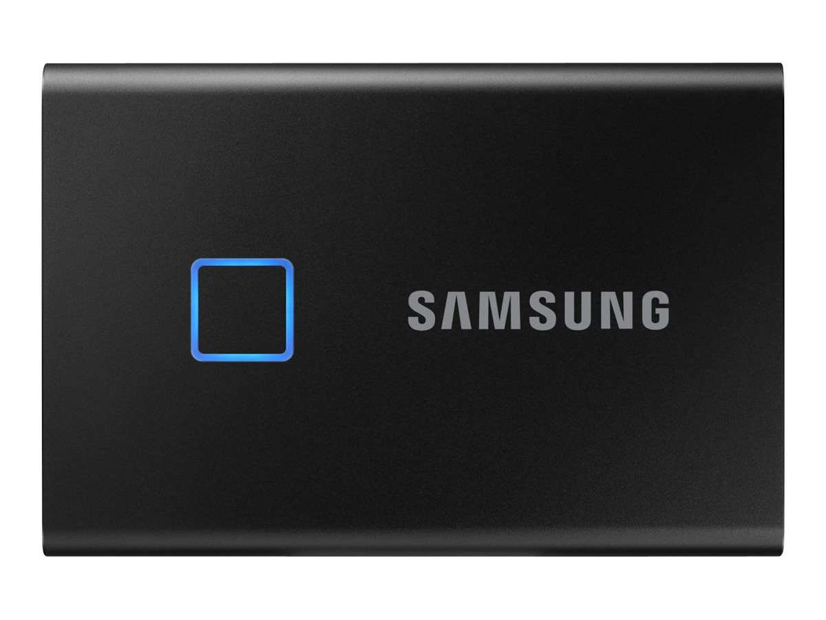 Samsung T7 Touch MU-PC1T0K - SSD - verschlüsselt - 1 TB - extern (tragbar)