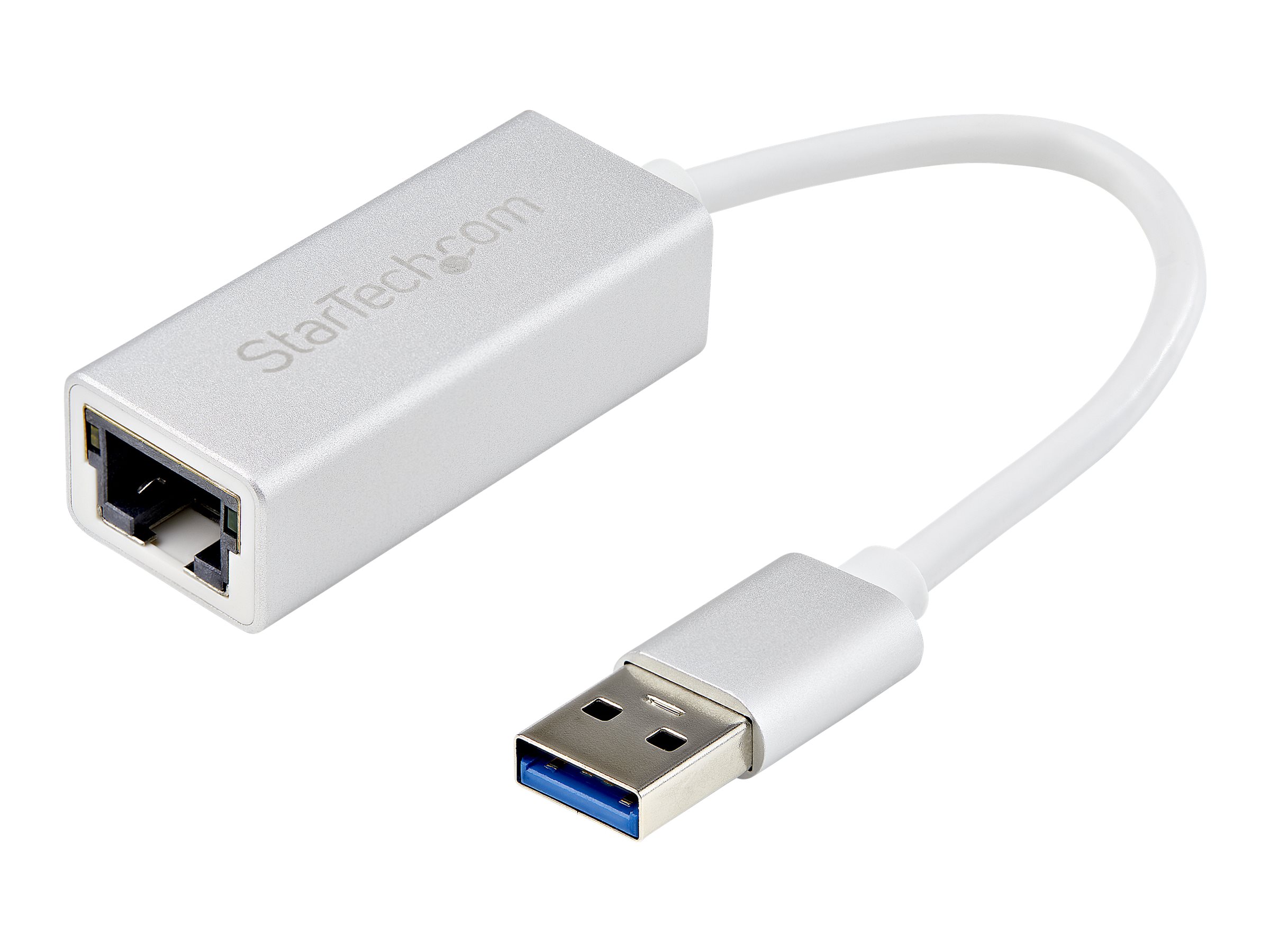 StarTech USB 3.0 auf Gigabit Netzwerkadapter - Silber - Schlankes Aluminium Design für MacBook, Chromebook oder Tablet