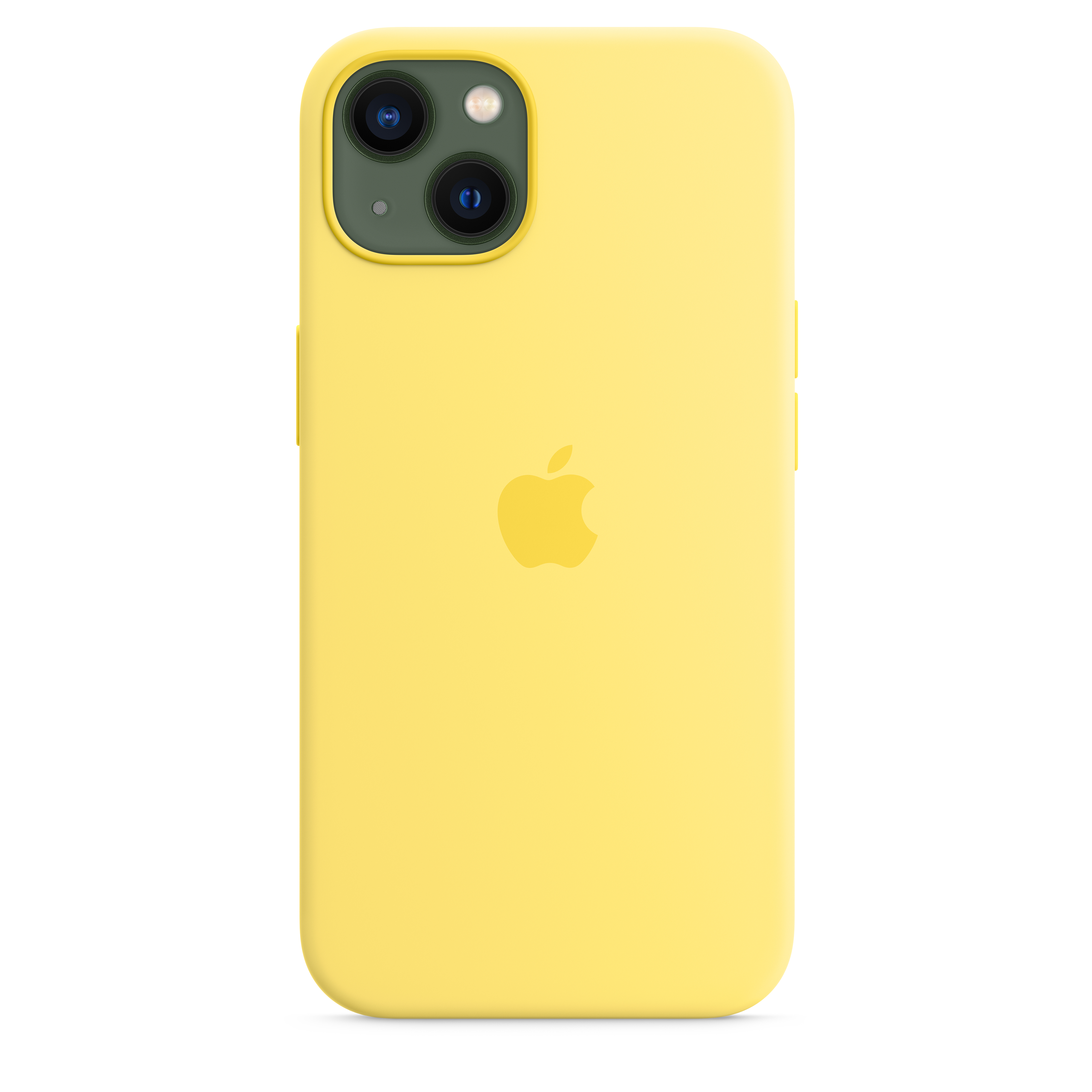Apple iPhone 13 Silicone Case with MagSafe Lemon Zest