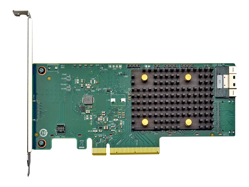 Lenovo ThinkSystem 540-8i - Speichercontroller (RAID) - 8 Sender/Kanal - SATA / SAS 12Gb/s - Low-Profile - RAID 0, 1, 10, JBOD