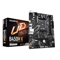 Gigabyte B450M K (rev. 1.0) - AMD - Socket AM4 - AMD Athlon - AMD Ryzen™ 3 - 2nd Generation AMD Ryzen™ 3 - 3rd Generatio