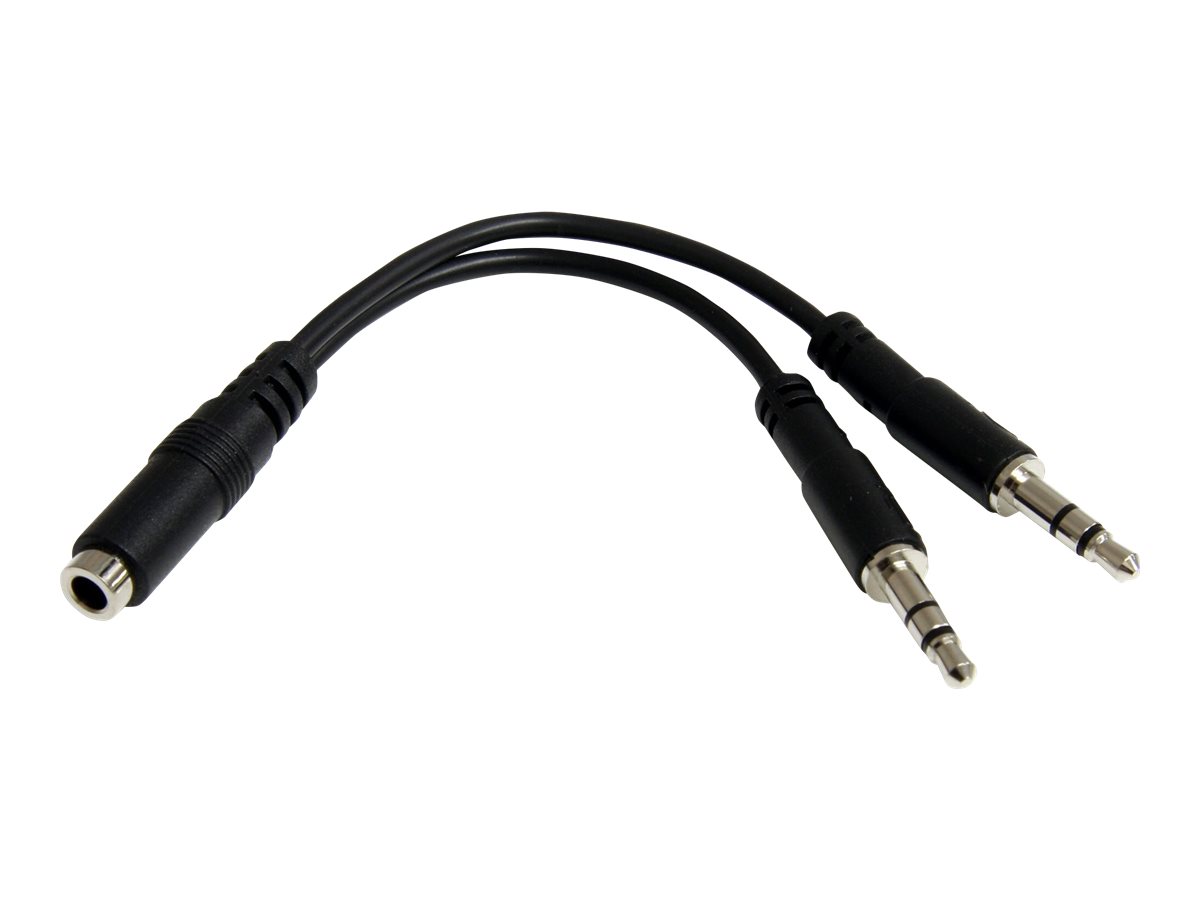 StarTech.com 3,5mm Audio Klinke Y Kabel - Headset