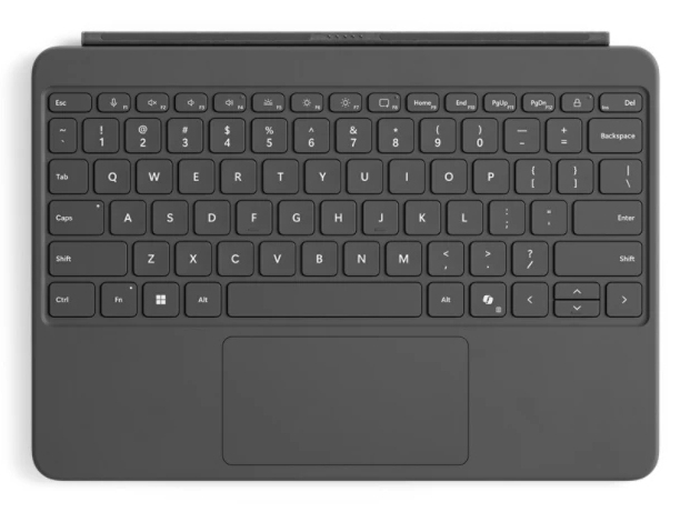 Microsoft Surface Pro Keyboard Schwarz P - Tastatur - TL: Deutsch, QWERTZ, Ansicht 2