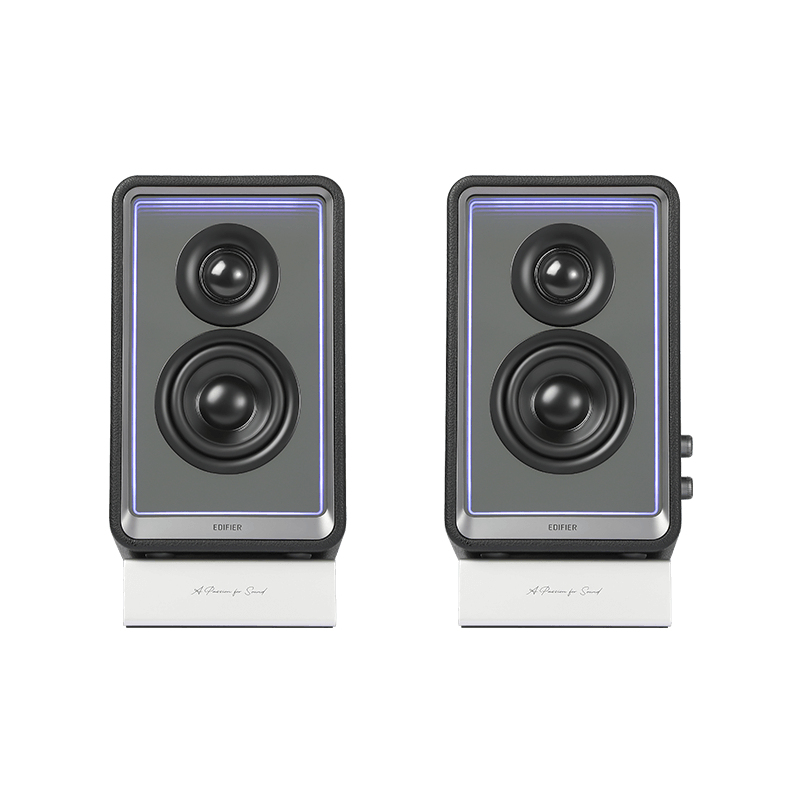 Edifier QR65 Aktive Design-Lautsprecher RGB Schwarz retail - Lautsprecher - 40 KHz, Ansicht 3