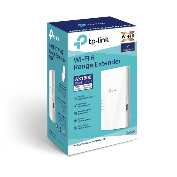 TP-LINK RE500X V1 - Wi-Fi-Range-Extender - GigE, Ansicht 4