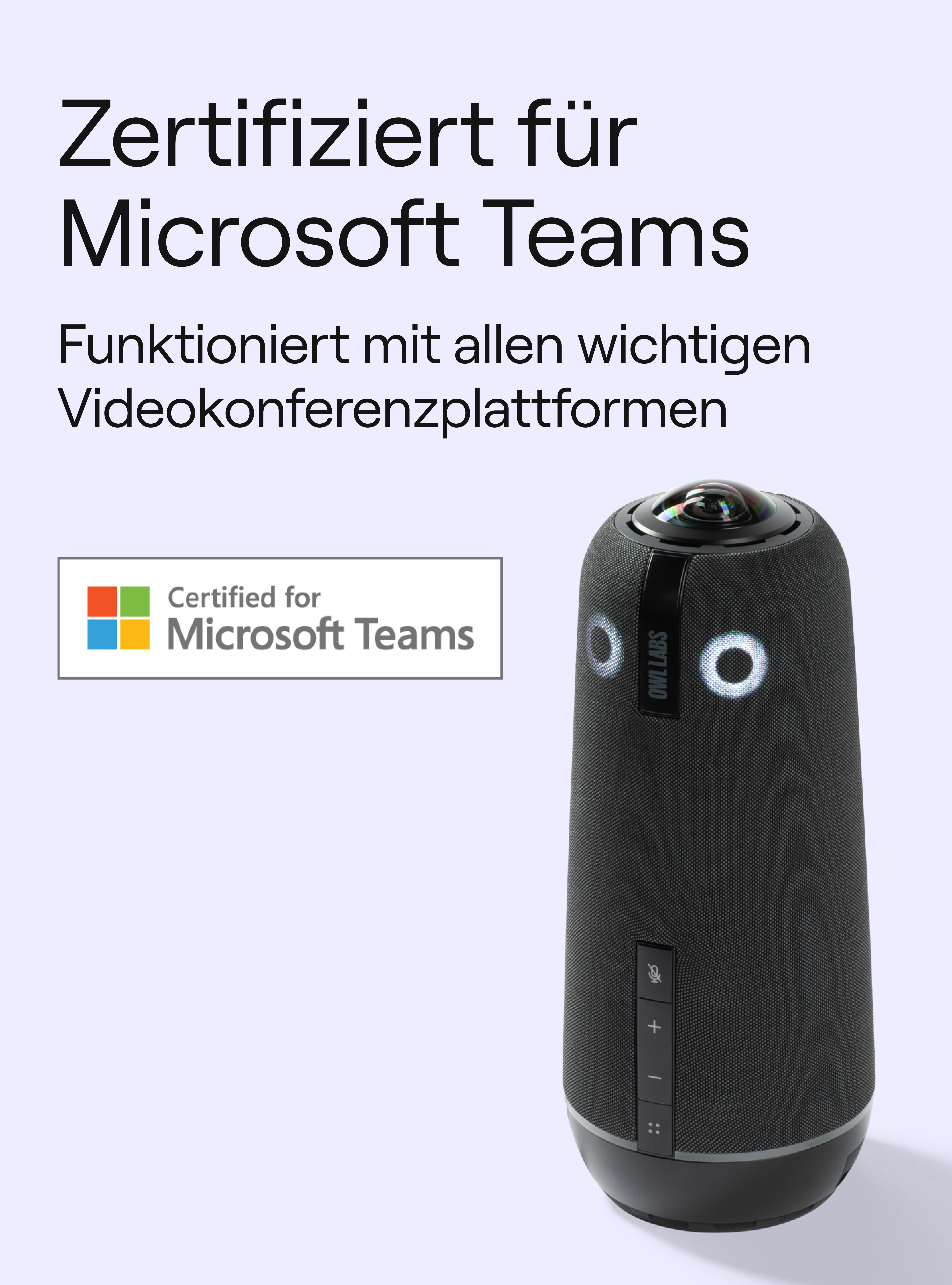 Owl Labs Meeting Owl 4+ - Videokonferenzkomponente, Ansicht 2