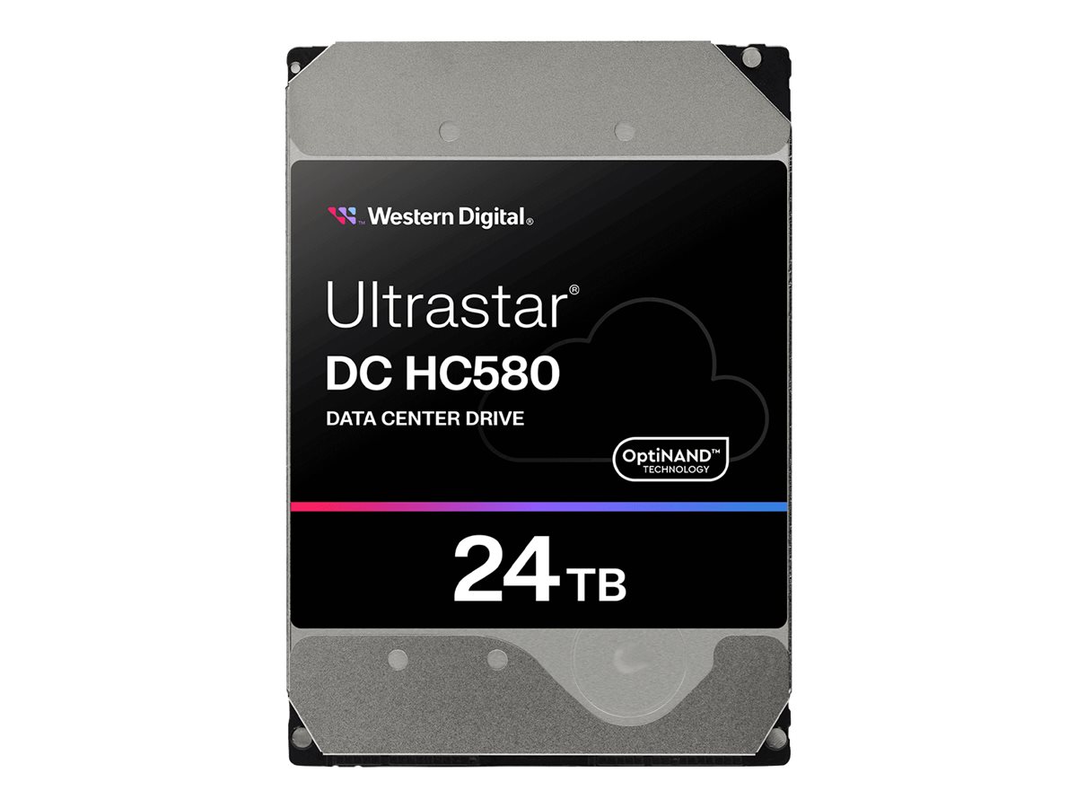 WD Ultrastar DC HC580 WUH722424ALE6L4 - Festplatte - 24 TB - intern - 3.5" (8.9 cm)