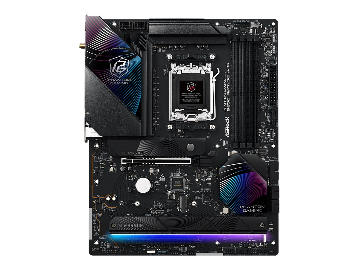 ASRock Phantom Gaming B850 Riptide WiFi Motherboard 90-MXBQT0-A0UAYZ