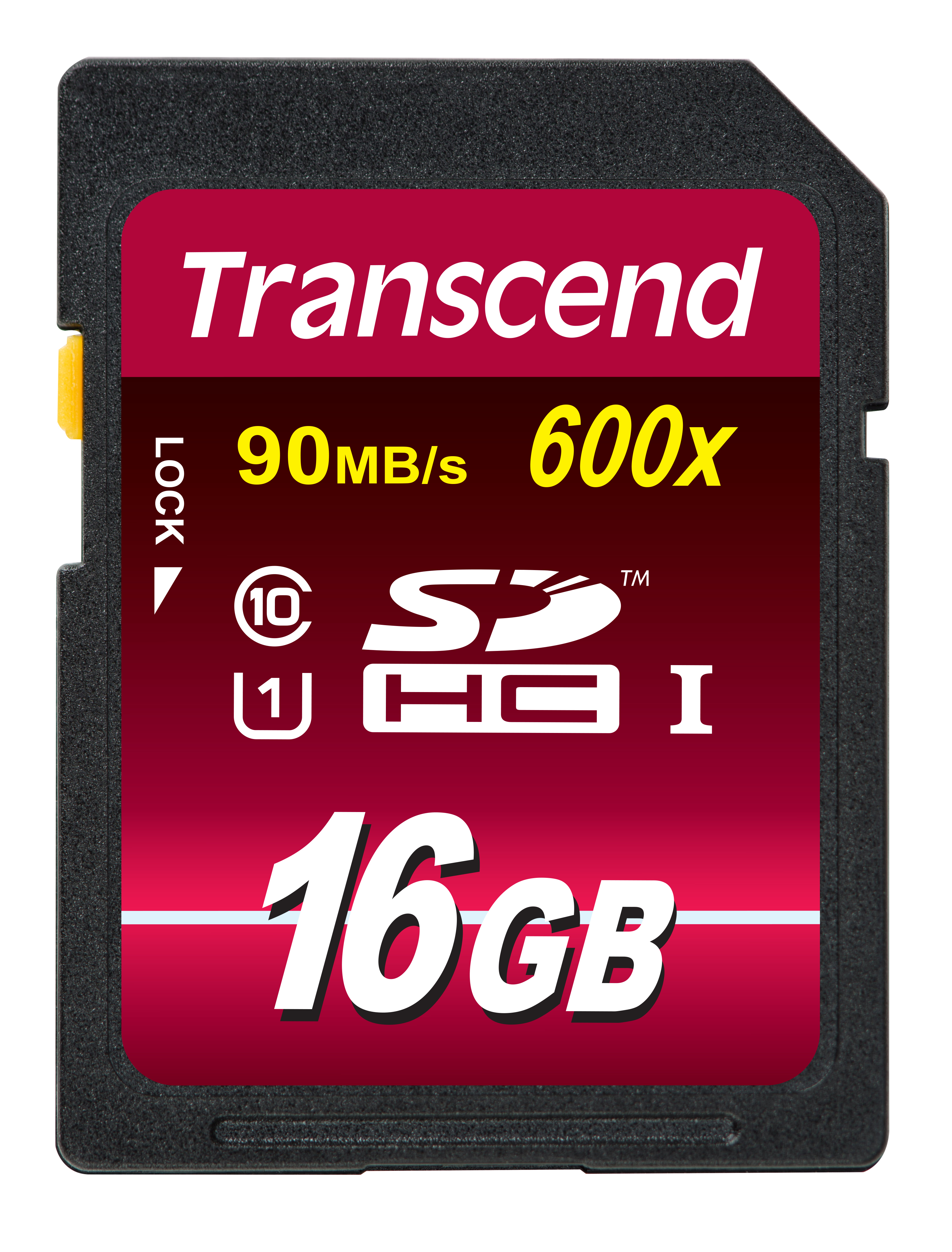 Transcend Flash-Speicherkarte - 16 GB - Class 10 - UHS-I, Ansicht 2