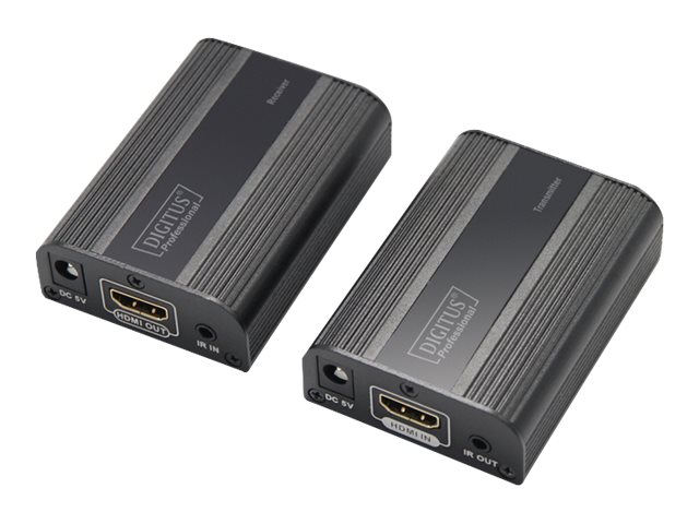 DIGITUS Professional DS-55204 4K HDMI Extender Set - Erweiterung für Video/Audio - bis zu 60 m