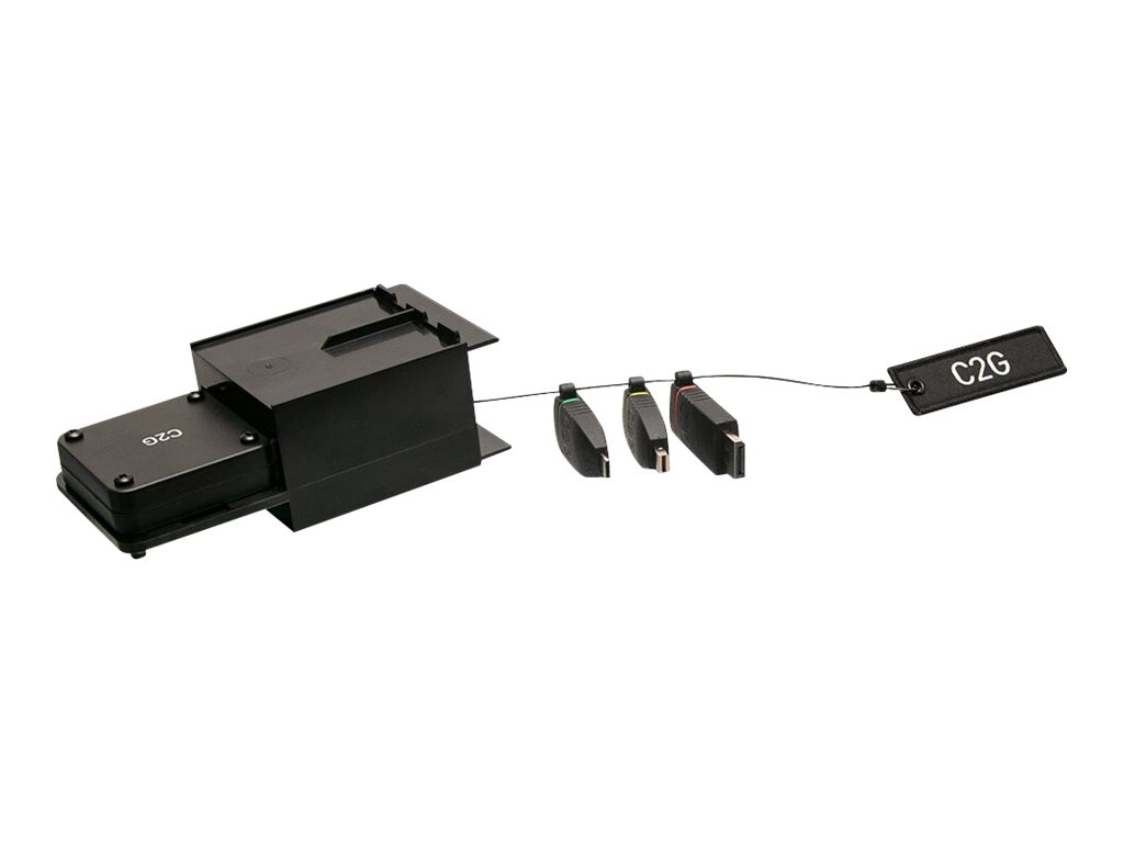 C2G Retractable HDMI Adapter Ring Mounting Box for Crestron Table Boxes