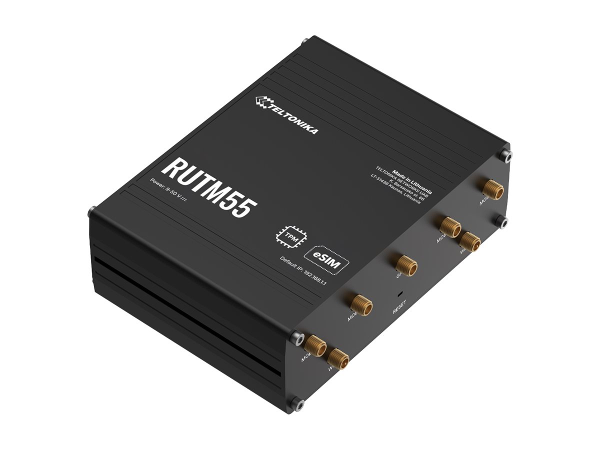 Teltonika RUTM55 - Wireless Router - WWAN 1GbE, Ansicht 3