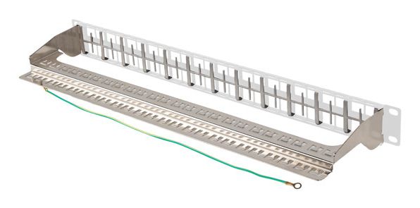 Lanberg 19 Patchpanel Blank FTP für Keystone gr - 48-Port - FTP, Ansicht 2
