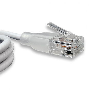 WANTEC Patchkabel UTP CAT6a eGlow d weiß - Netzwerk - CAT 6a, Ansicht 2