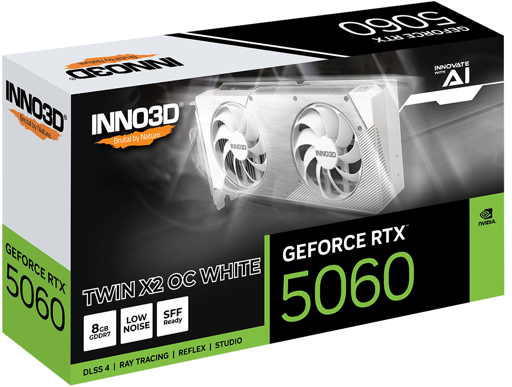 Inno3D GeForce RTX 5060 TWIN X2 OC - Grafikkarten, Ansicht 2