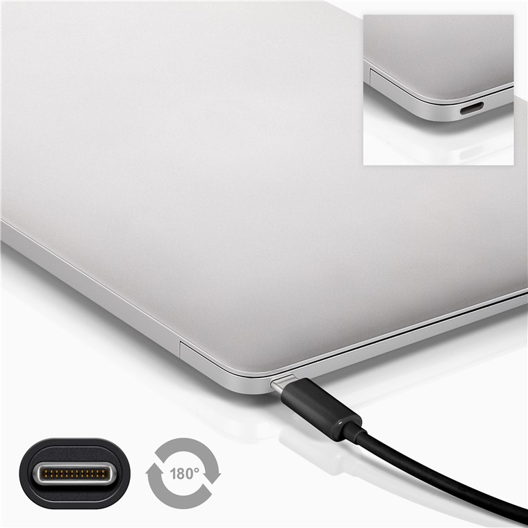 Goobay - USB-Kabel - 24 pin USB-C (M) zu 24 pin USB-C (M), Ansicht 3