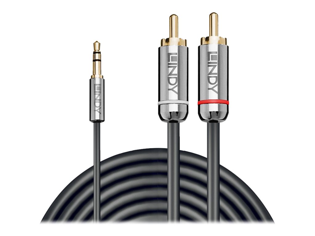Lindy Cromo Line - Audiokabel - mini-phone stereo 3.5 mm männlich zu RCA männlich