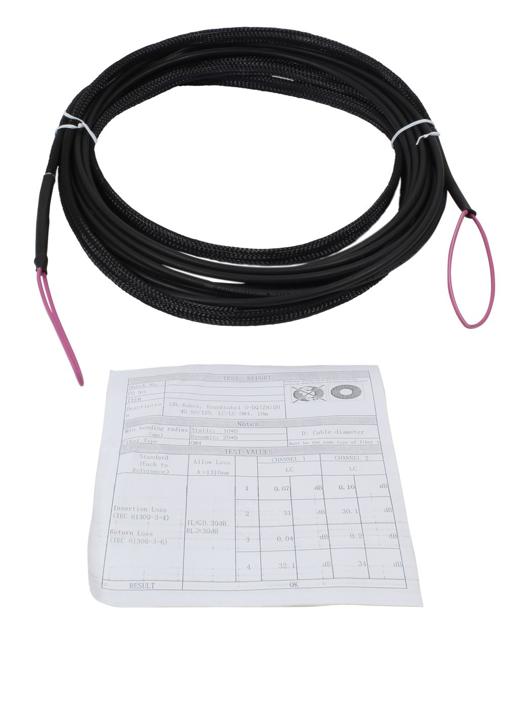 Synergy 21 S217064 - 150 m - U-DQ(ZN) BH - OM4 - 4x LC - 4x LC, Ansicht 2