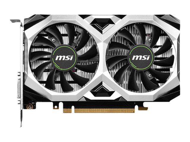 MSI GeForce GTX 1630 VENTUS XS 4GB GDDR6 OC 1xHDMI 2.0b 1xDP 1.4a 1xDVI-D