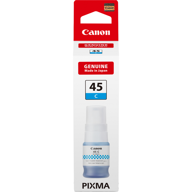 Canon GI-45 Ink Bottle Cyan EMB, Ansicht 3