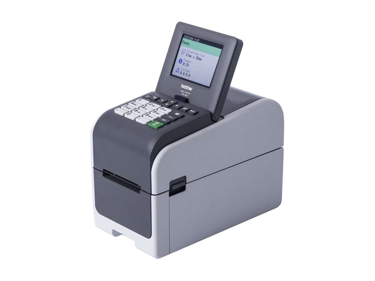 Brother TD-2350DFC203 - Etiketten-/Belegdrucker - s/w - Thermodirekt - Rolle (6,3 cm)