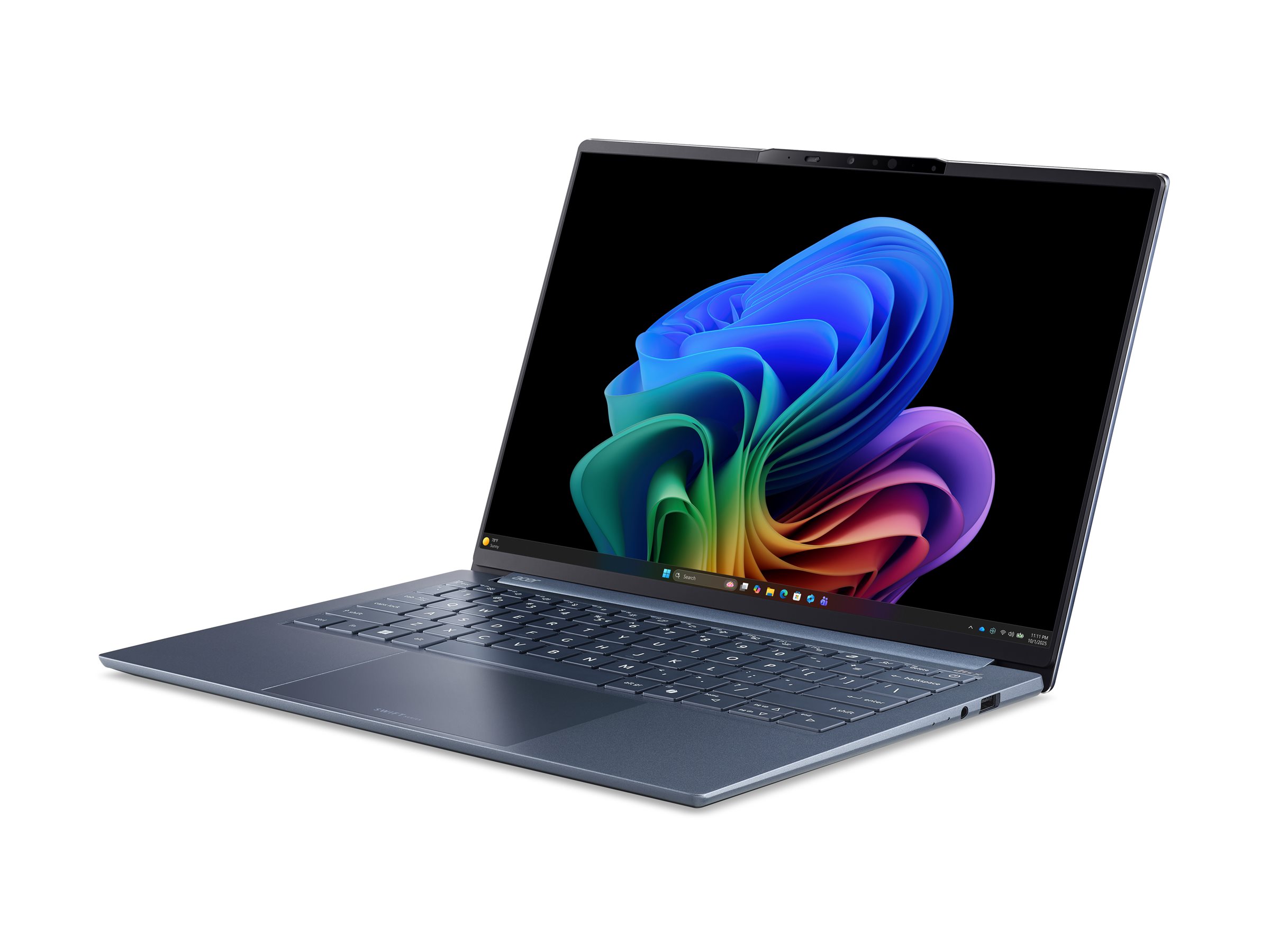 Acer Swift Go 14 AI SFG14-I71 - 180°-Scharnierdesign - Intel Core Ultra 7 355 / 2.3 GHz - Evo - Win 11 Home - Intel Graphics - 16 GB RAM - 512 GB SSD NVMe - 35.6 cm (14")