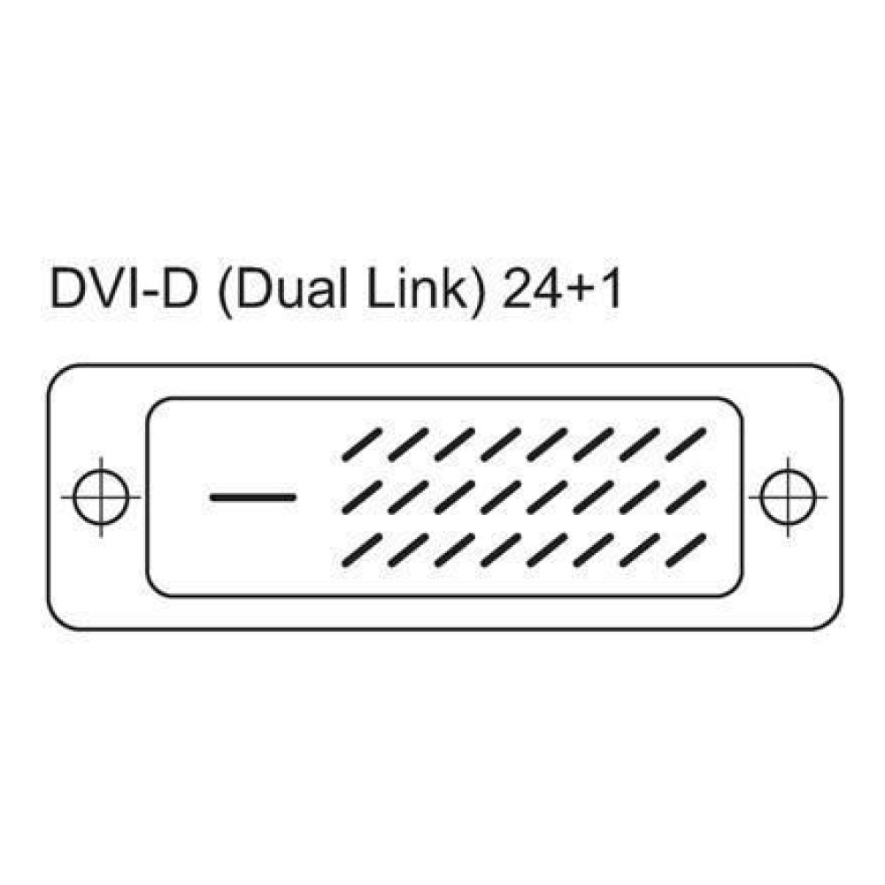 Techly DVI-Kabel - Dual Link - DVI-D (M) zu DVI-D (M), Ansicht 4