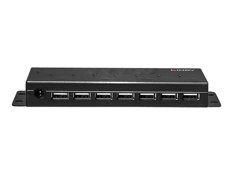 Lindy Industrial USB 2.0 Hub - Hub - 7 x USB 2.0, Ansicht 4