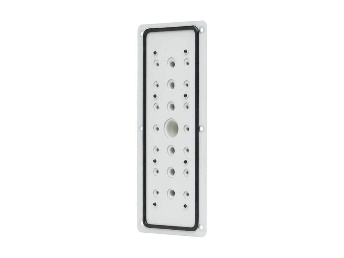 Tripp Eaton Tripp Lite Series SmartRack Cable Entry Gland Plate for NEMA-Rated Enclosure Cabinets 21-Port Membrane