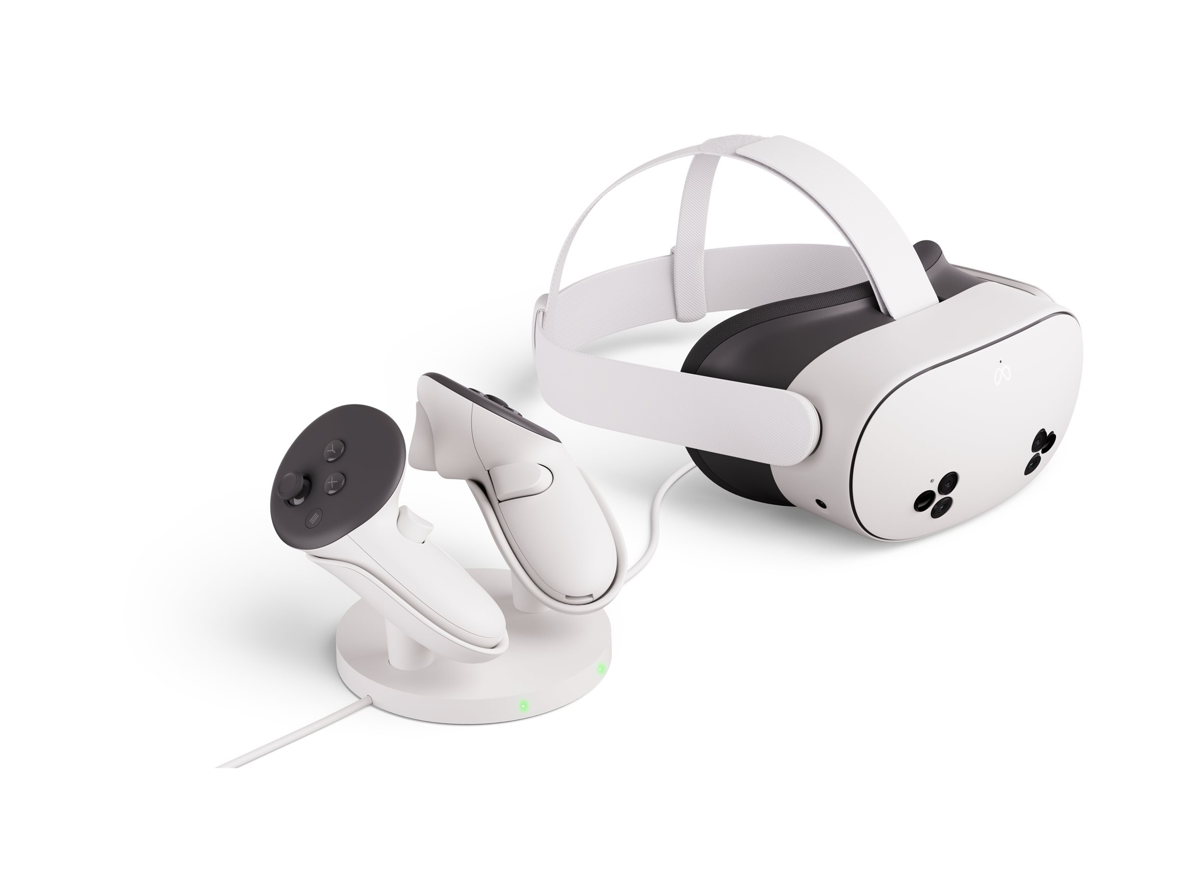 META Ladestation - kompakt + Batterie 2 x - Li-Ion - 167 mAh - 0.64 Wh - 27 Watt (24 pin USB-C), Ansicht 4