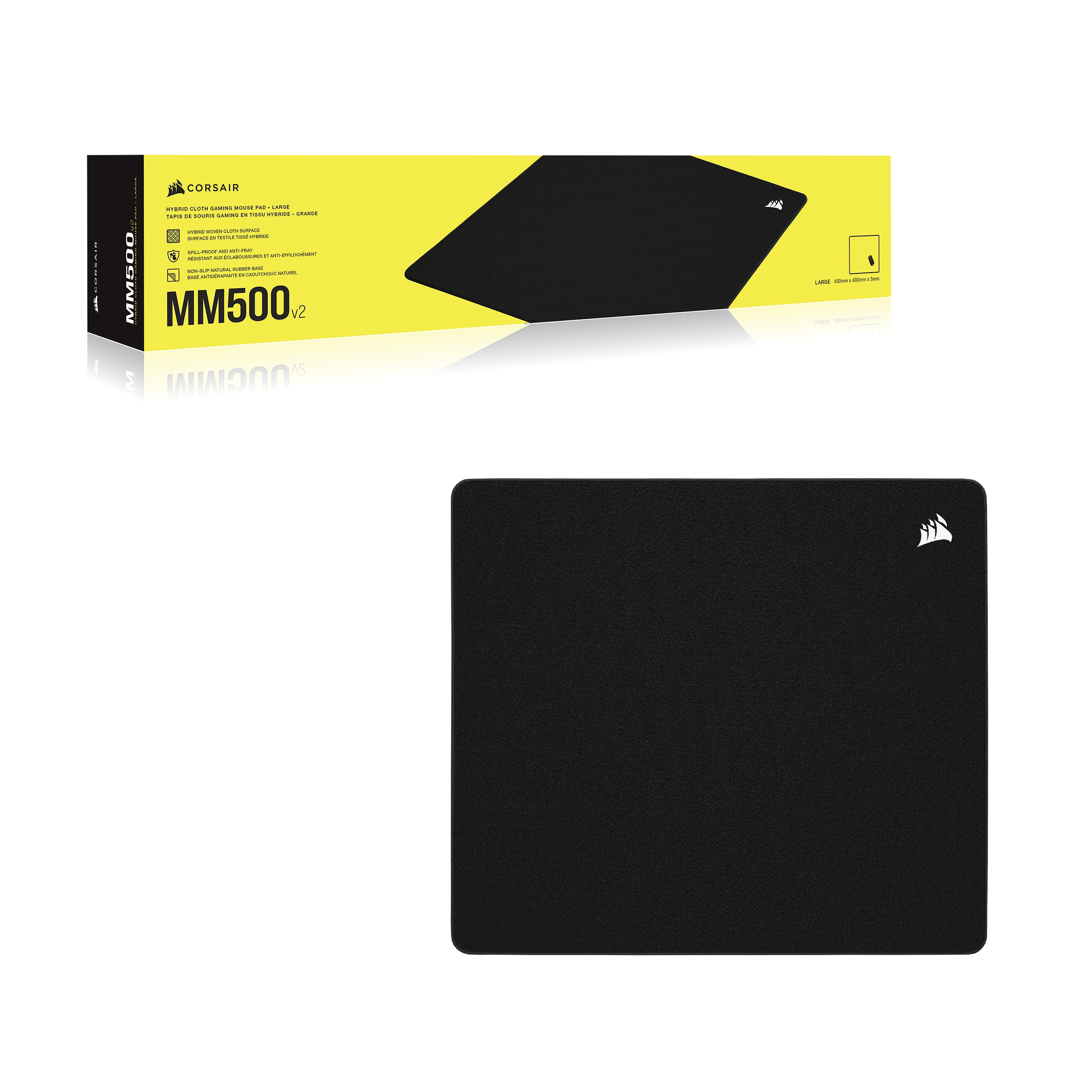 Corsair Gaming Mousepad MM500 v2-L, Ansicht 2