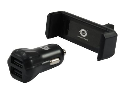 Conceptronic Auto-Netzteil - 2 A - 2 Ausgabeanschlussstellen (USB)