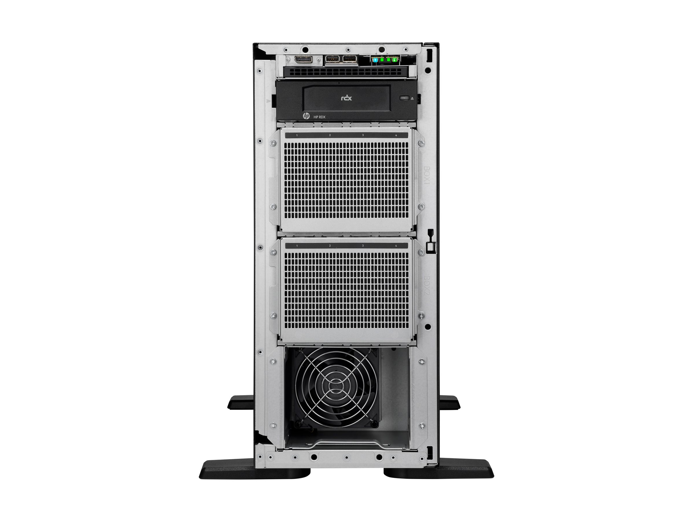HPE ProLiant ML110 Gen11 - Server - Tower - 4.5U - 1-Weg - 1 x Xeon Silver 4510 / 2.4 GHz - RAM 64 GB - SATA/SAS/PCI Express - Hot-Swap 6.4 cm (2.5")