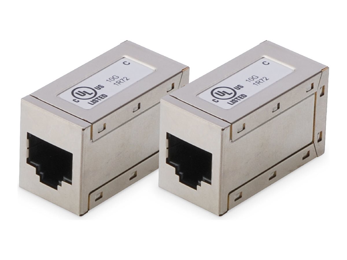 DIGITUS CAT 6, modulare Kupplung, geschirmt - 2 Stk.