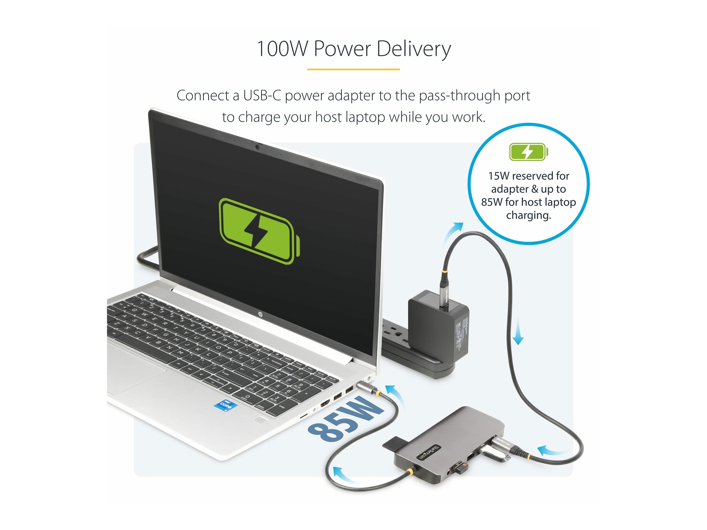 StarTech.com Drei Monitor USB-C Multiport Adapter