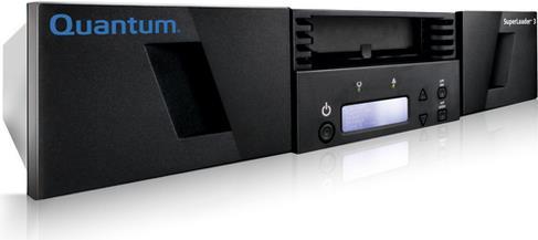 Quantum SuperLoader 3 Tape Autoloader LTO Ultrium 8 192 TB / 480 TB 16 Steckplätze 2U Schwarz