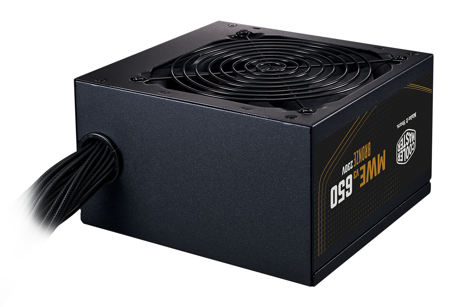 Cooler Master MWE Bronze V3 650 - Netzteil (intern), Ansicht 2