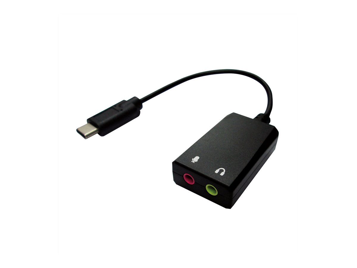 VALUE Audio-Eingangsadapter - USB-C - Schwarz