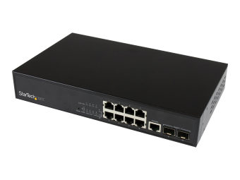 StarTech.com Switch - managed - 8 x 101001000