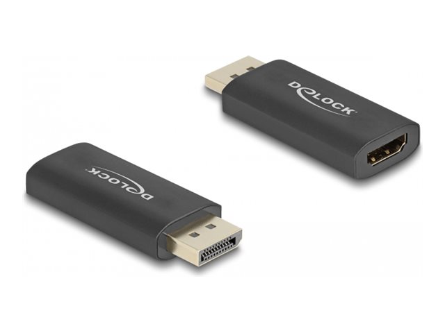 Delock Videoadapter - DisplayPort männlich zu HDMI weiblich