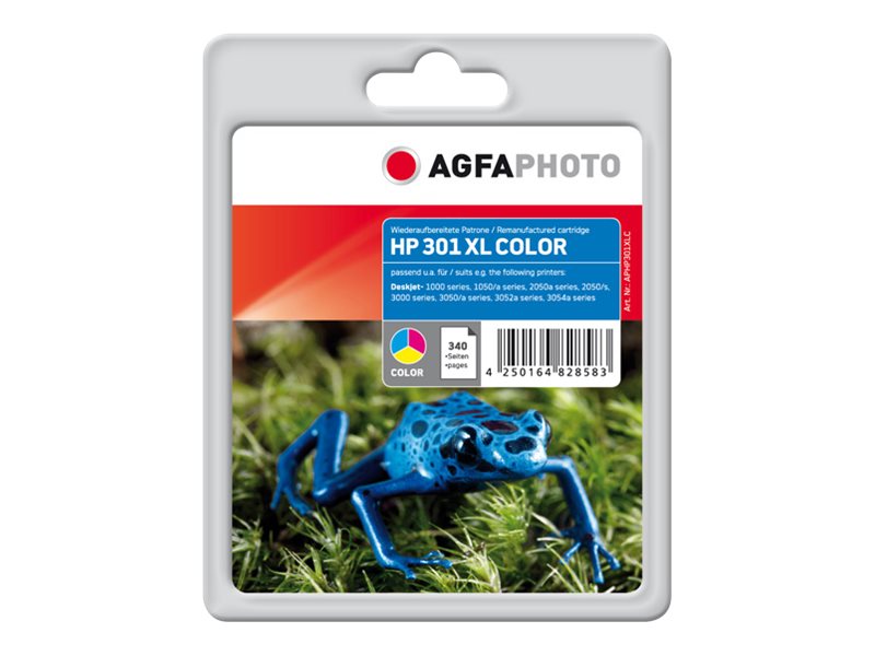 AgfaPhoto Kompatibel - Tintenpatrone (Alternative zu: HP 301XL HP CH564EE)