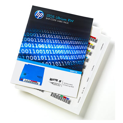 HPE LTO-5 Ultrium RW Bar Code Label Pack - Strichcodeetiketten