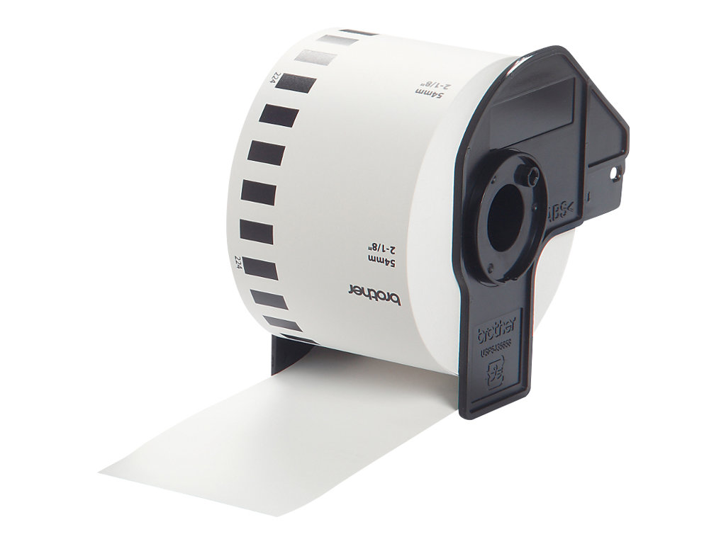 Brother DKN55224 - Papier - Schwarz auf Weiß - Rolle (5,4 cm x 30,5 m), Ansicht 3