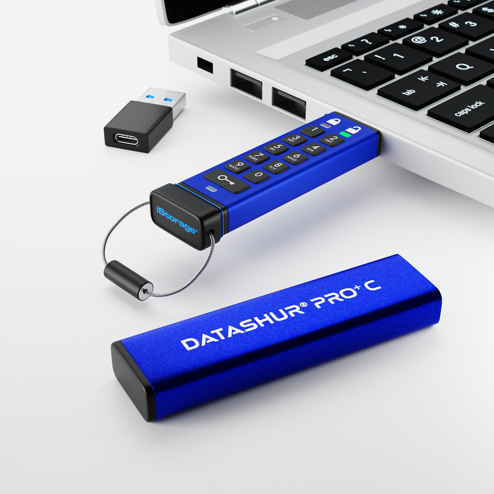iStorage datAshur PRO+ C - USB-Flash-Laufwerk, Ansicht 4