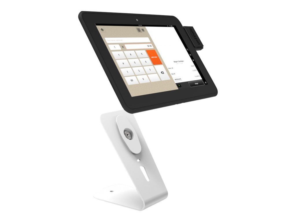 Compulocks HoverTab Universal Tablet Security Stand - Aufstellung - für Mobiltelefon / Tablet - verriegelbar - Stahl - weiß