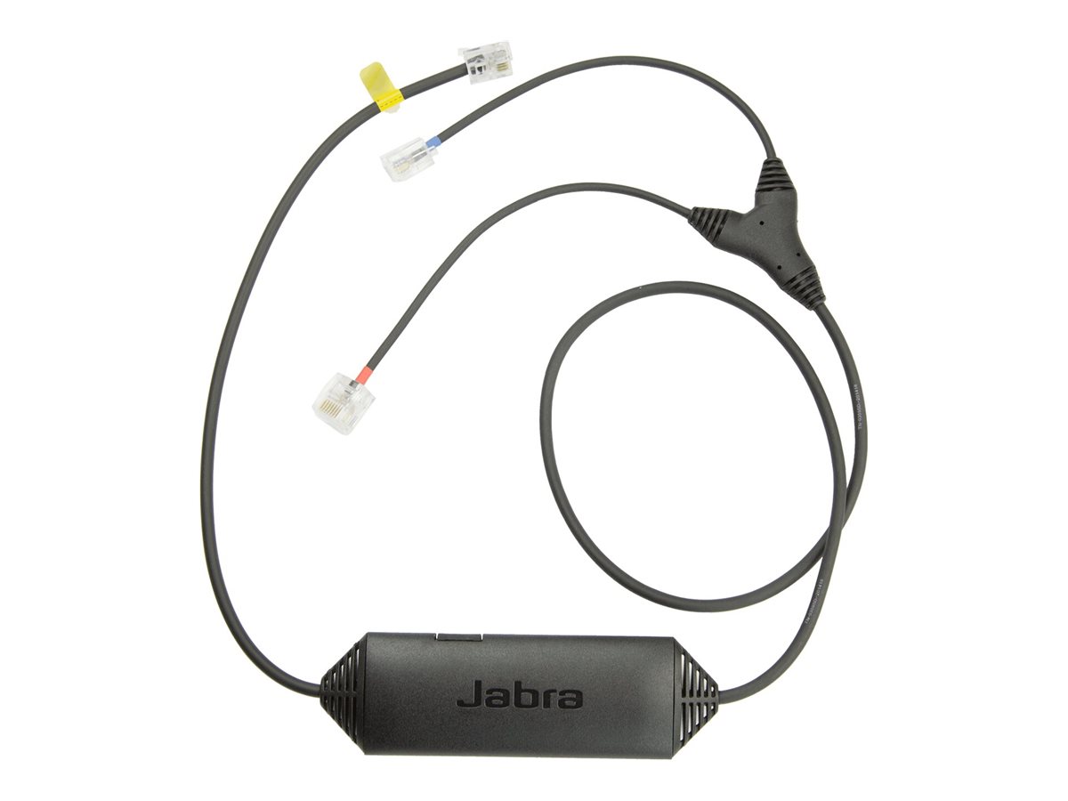 Jabra LINK - Elektronischer Hook-Switch Adapter für VoIP-Telefon drahtloses Headset