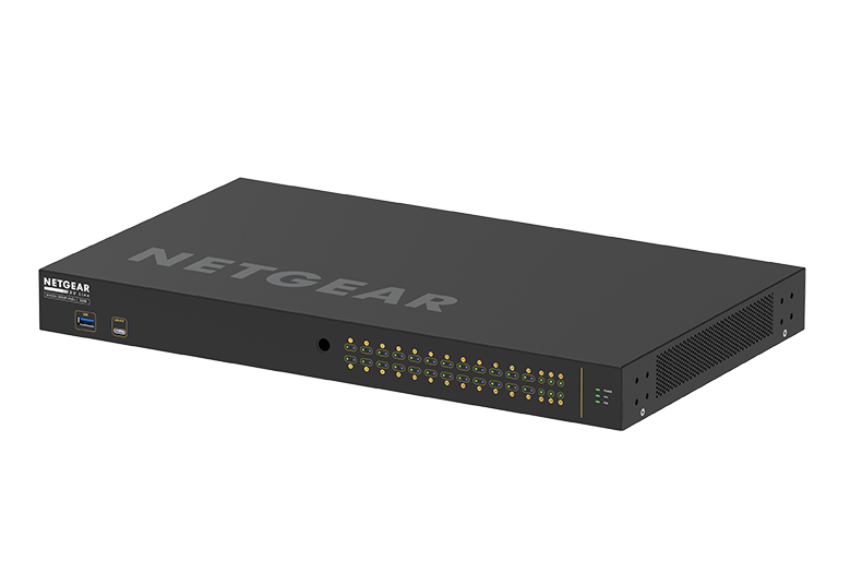 Netgear AV Line M4250-26G4F-PoE+ - Switch - L3 - managed - 24 x 10/100/1000 (PoE+), Ansicht 3