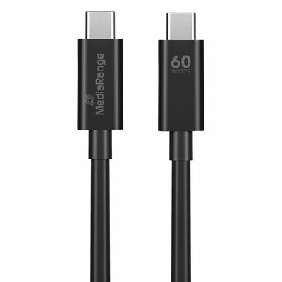 MEDIARANGE Lade- & Datenkabel USB 3.0 PowDel. 5Gbit/s - Kabel - Digital/Daten, Ansicht 2